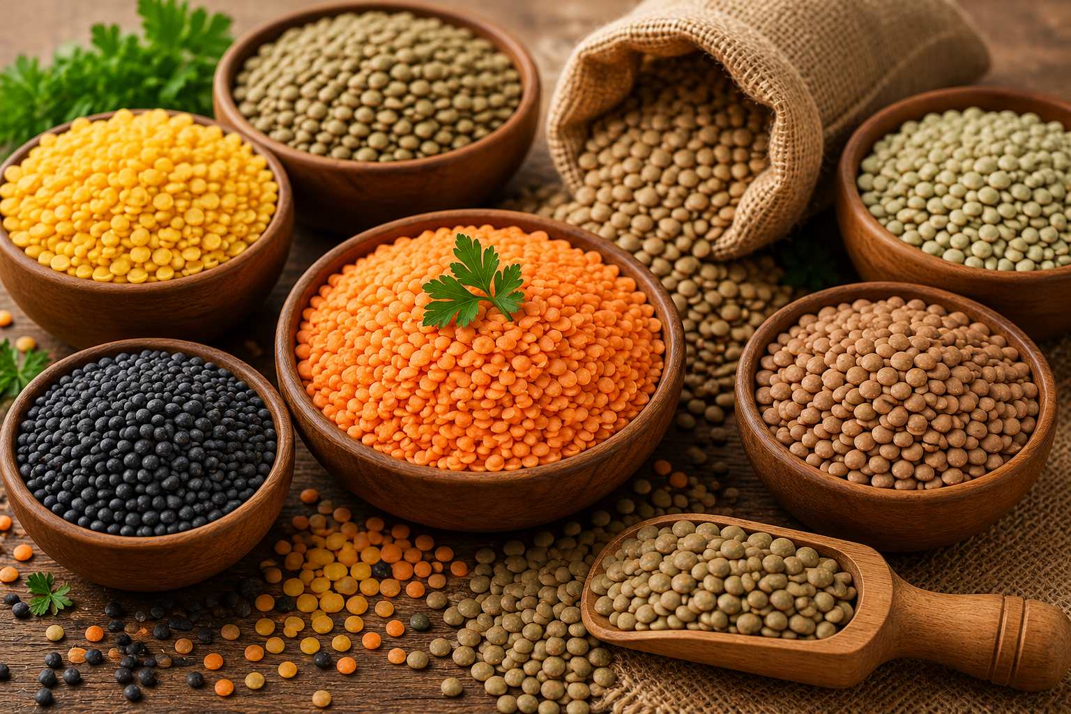Lentils & Pulses