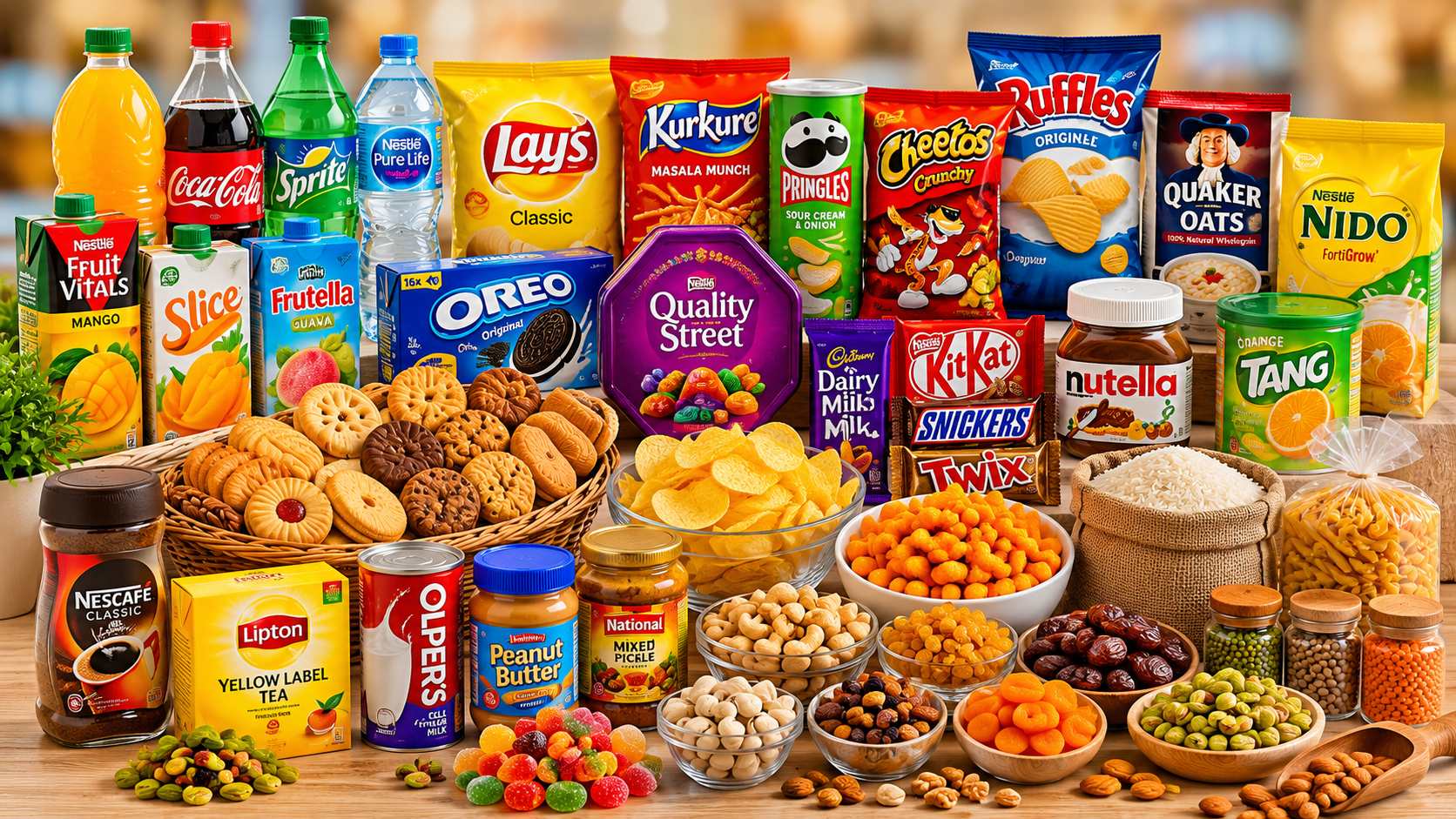 Packaged Grocery Items