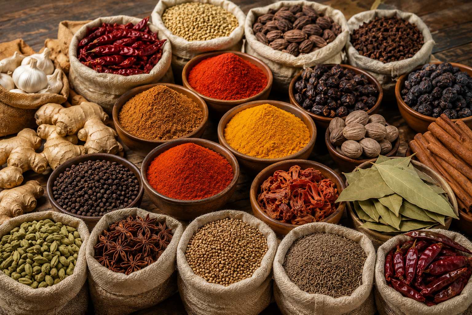 Whole & Ground Spices