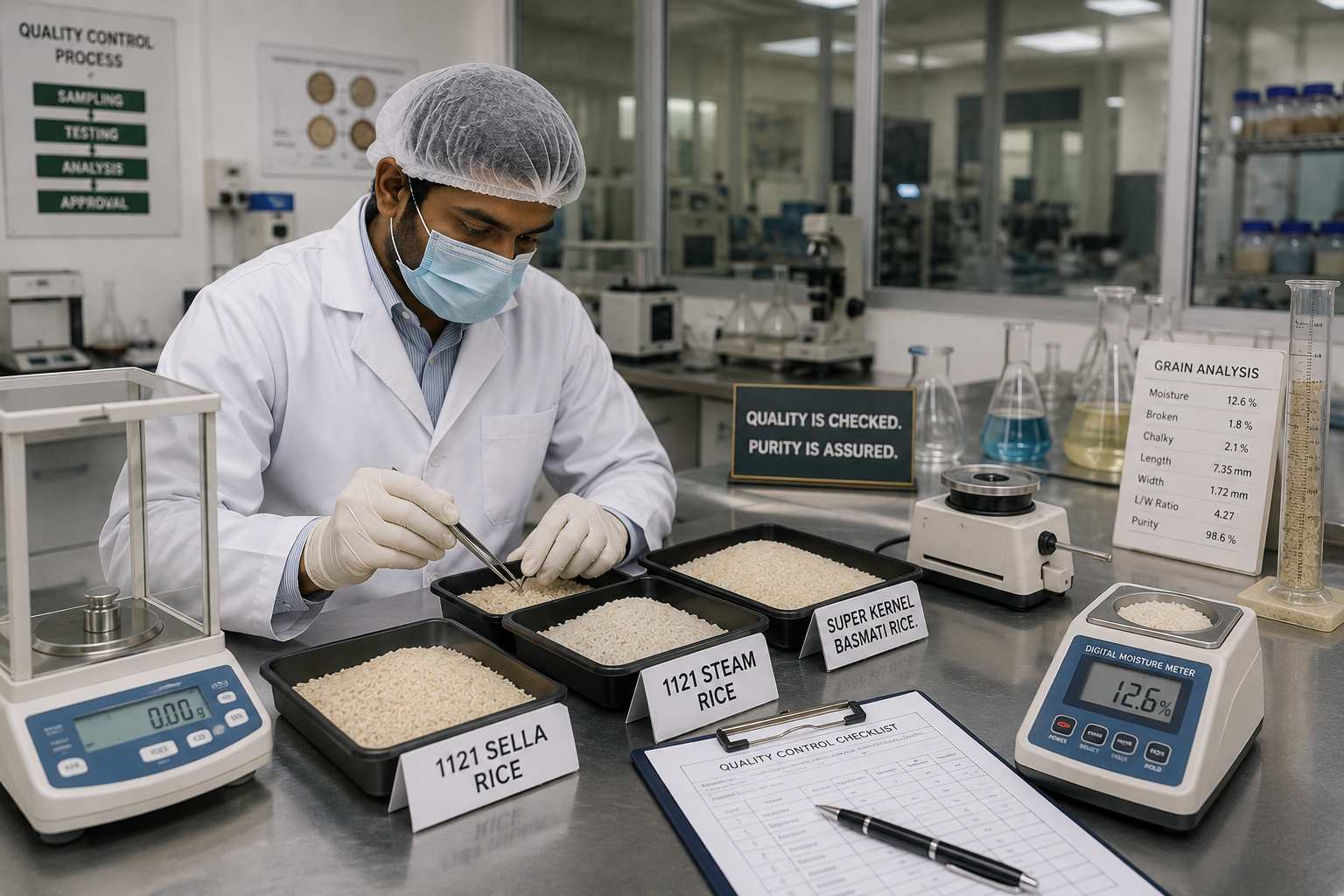 Rice Quality Laboratory Testing